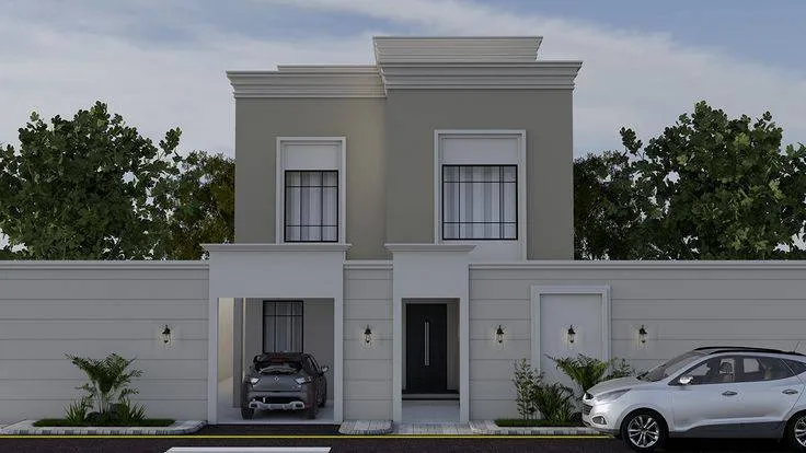 بروفايل واجهات المباني في حي البساتين أجمل التصاميم 2026