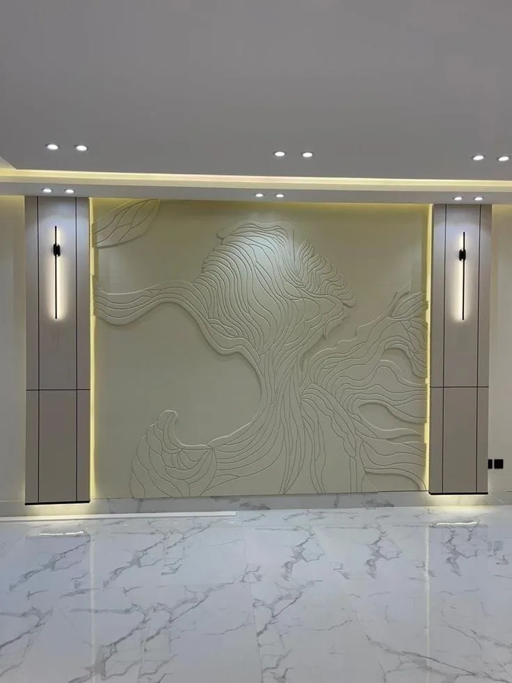 معلم دهانات وديكورات فوم وبديل الشيبورد ودواليب وترميم بجدة 