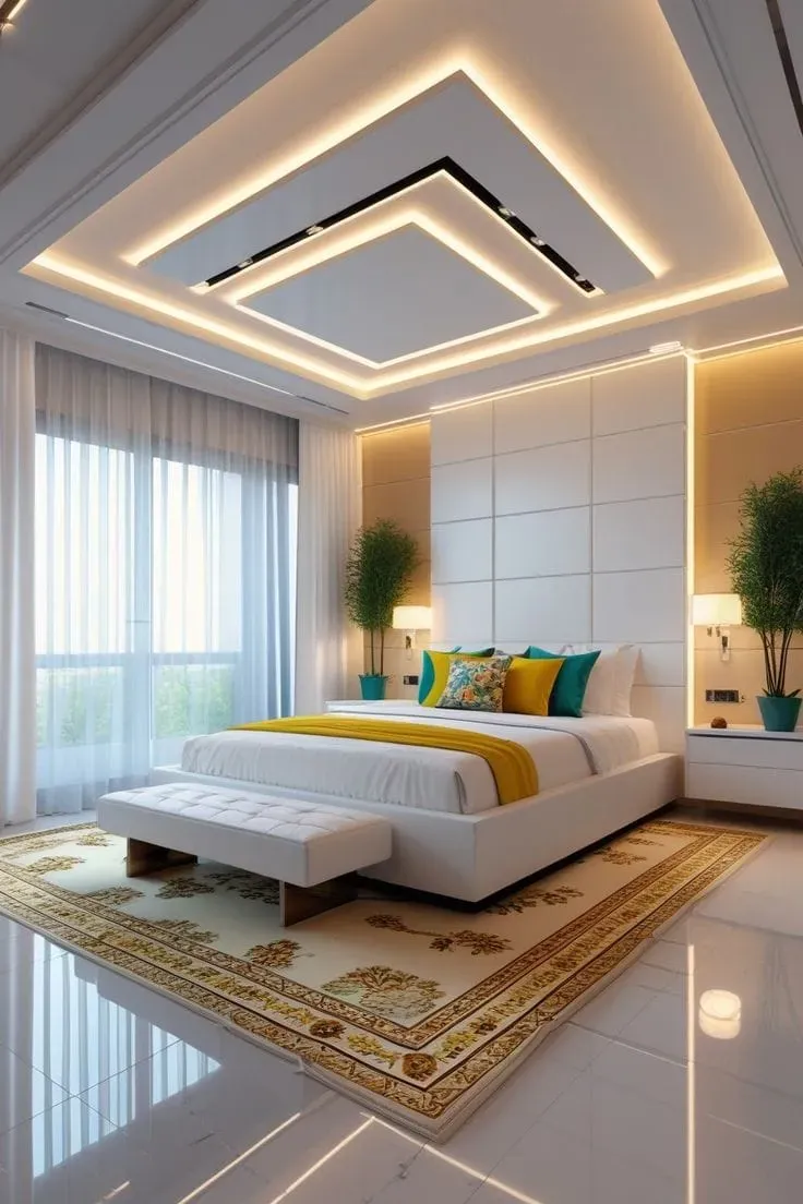 أحدث ديكورات جبس بورد بجدةتصاميم مودرن مذهلة لكل غرف المنزل