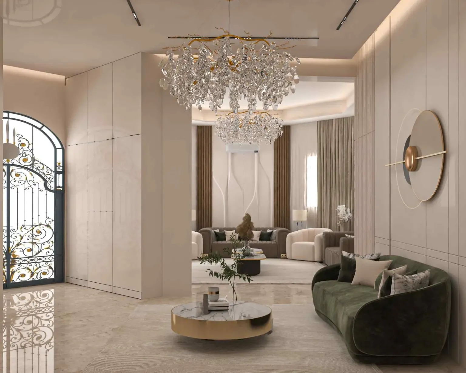 أحدث ديكورات ودهانات الجدران حي الحمدانية:دليل شامل لتجديد منزلك بلمسة عصرية