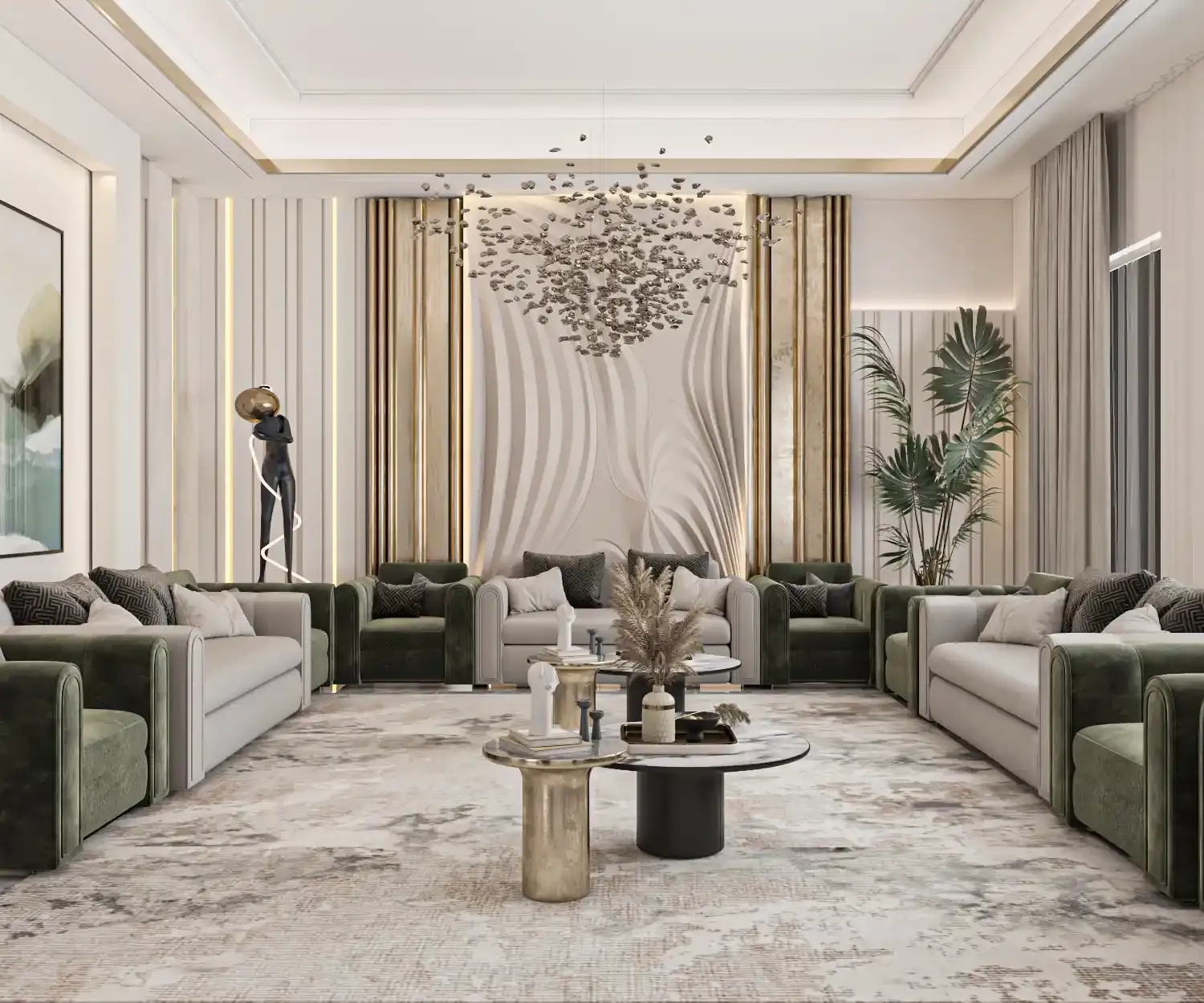 أحدث ديكورات ودهانات الجدران حي الحمدانية:دليل شامل لتجديد منزلك بلمسة عصرية