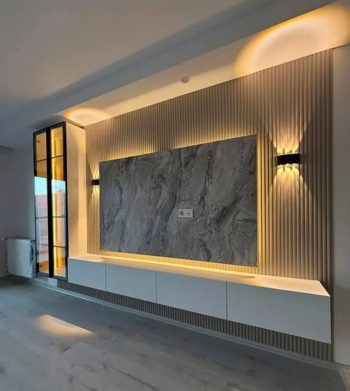 ديكورات جبس بوردبحي الصالحية:أحدث تصاميم شاشات بلازما مودرن 