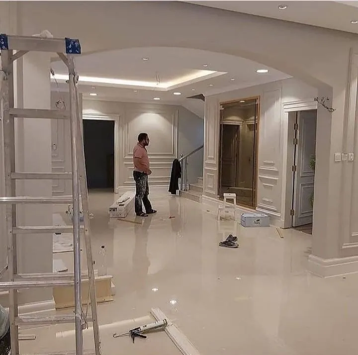 معلم دهانات وديكورات الفخامة والمتانة 